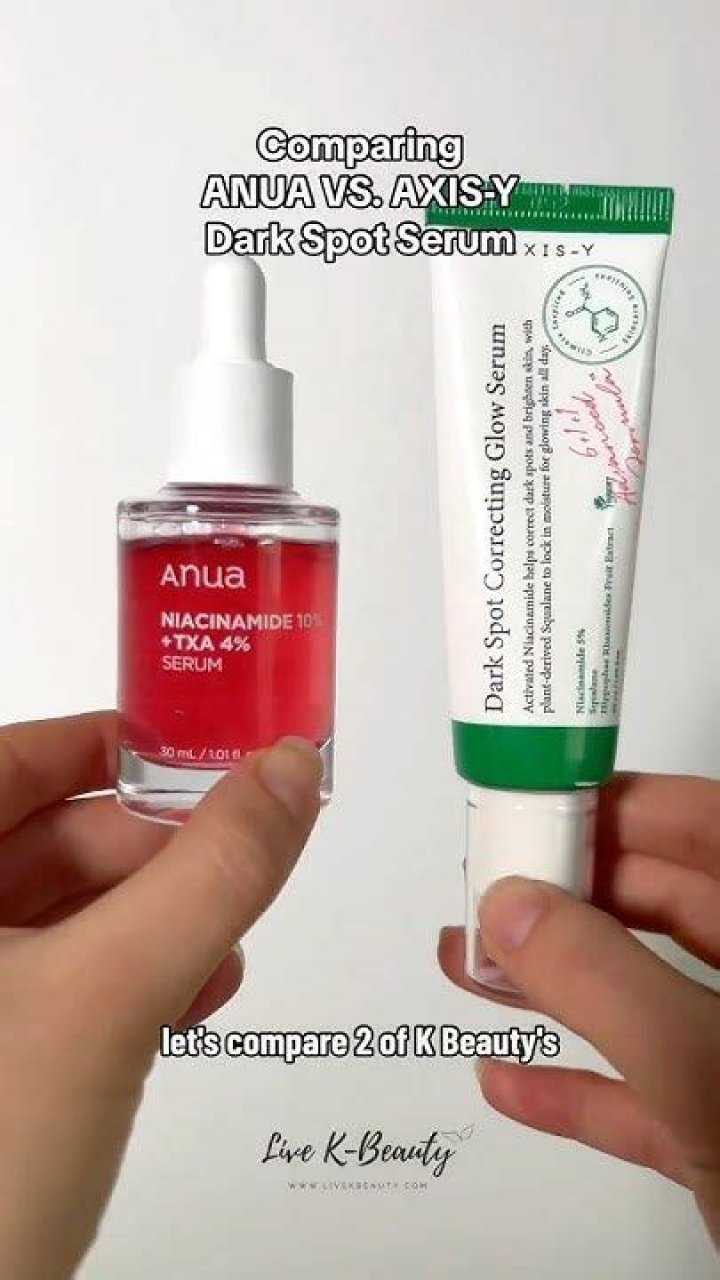 Anua Daily Glow Serum vs Anua Dark Spot Serum: A Comprehensive Comparison