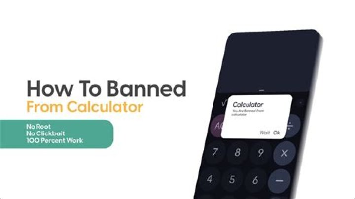 Getting Banned from Calculator: A Comprehensive Guide to Understanding and Preventing It