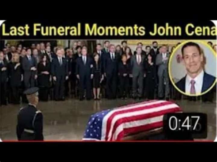 John Cena Funeral: A Comprehensive Look at the Legacy and Life