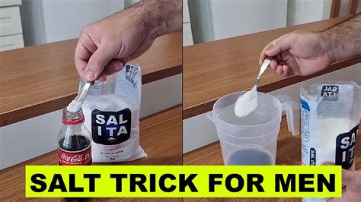 Secret Salt Trick for Men - YouTube!