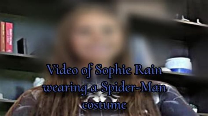 Uncensored Sophie Rain Spiderman Video - MUST SEE!
