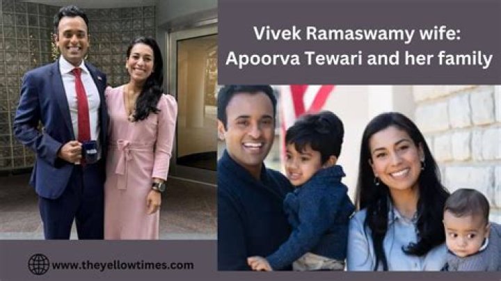 Unveiling the Life of Vivek Ramaswamy's Wife: A Journey of Love and Support
